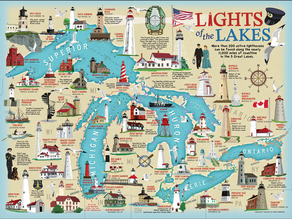 Lights of the Lakes Puzzle