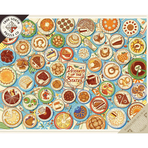 Desserts of the States Puzzle