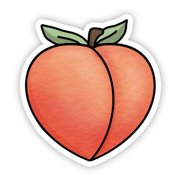 Peach Moodi Sticker