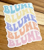 The Blume Sticker