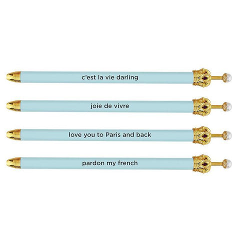 Blue Crown Stationery Pen
