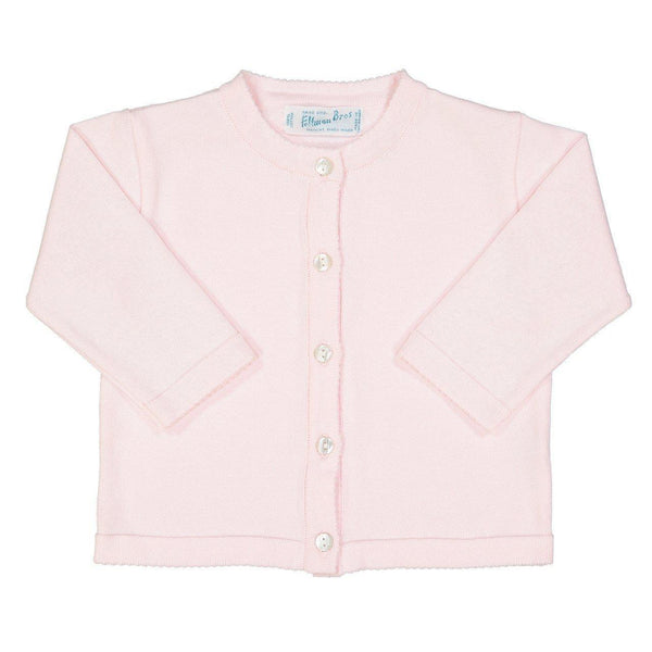 Pink Classic Knit Cardigan