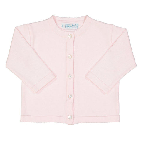 Pink Classic Knit Cardigan
