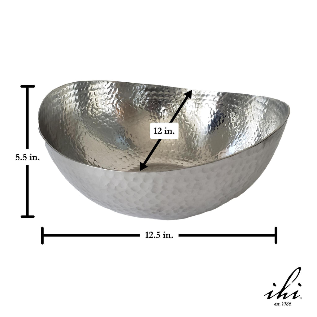 Hammered Oblong Bowl