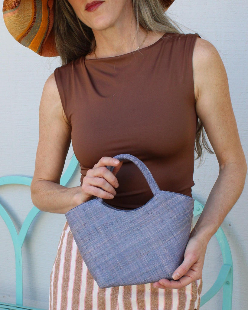 Little Betty Mini Straw Purse