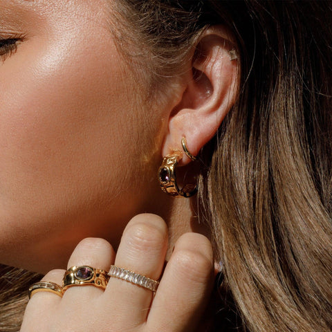 Harvest Clear Gem Ring