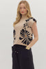 Vinnie Ecru Knit Top