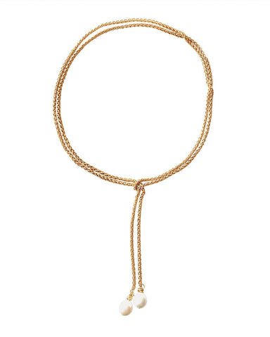 Pearl Wrap Necklace