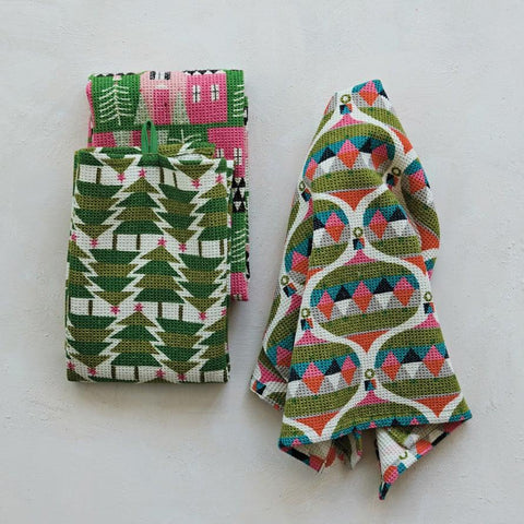 Waffle Holiday Icon Towel