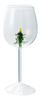Holiday Wine Glass