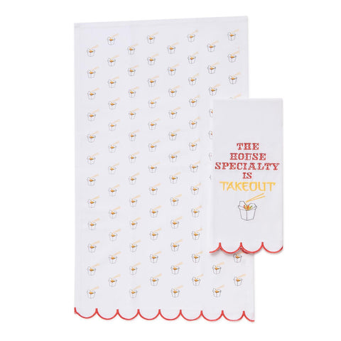 Scallop Kitchen Towel