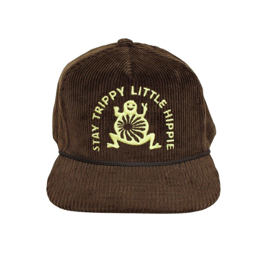 Stay Trippy Corduroy Trucker Hat