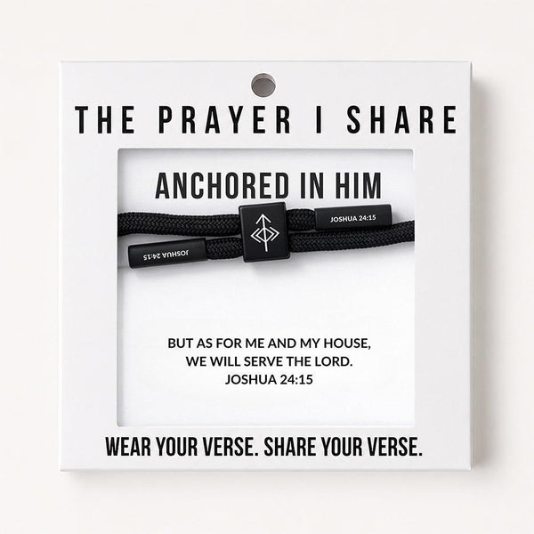 Anchored in Him Share Bracelet