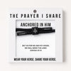 Anchored in Him Share Bracelet