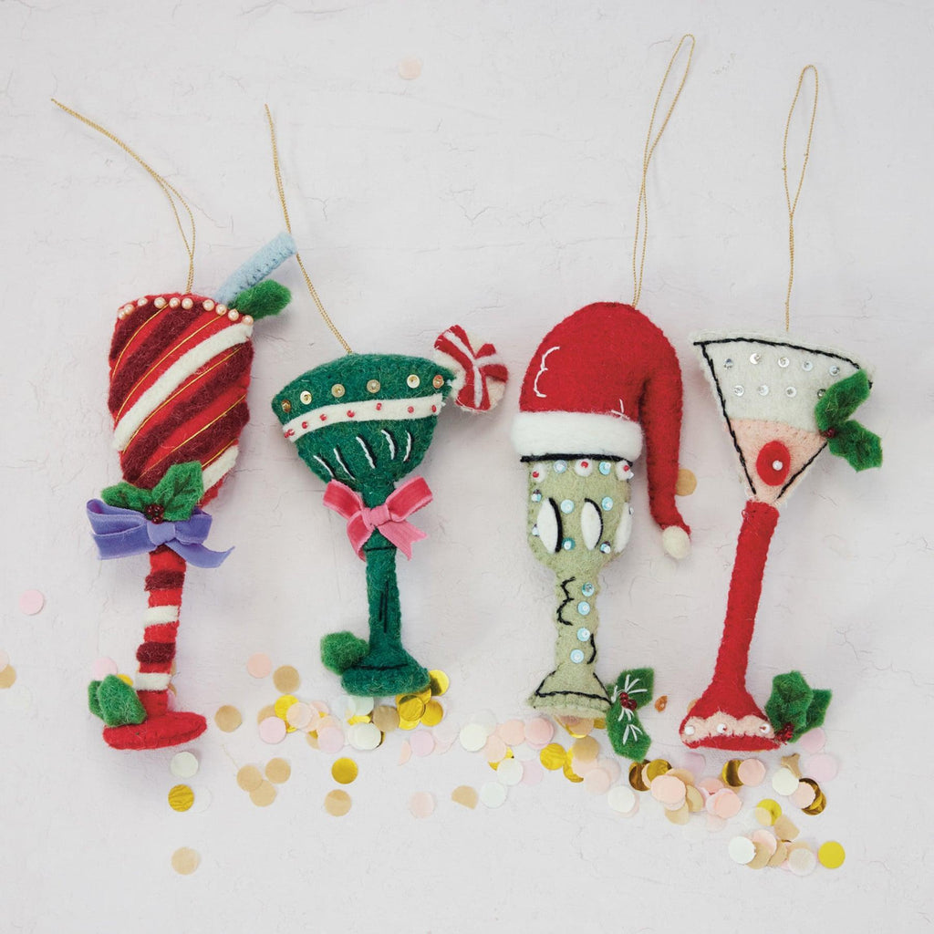 Cocktail Bead Ornament