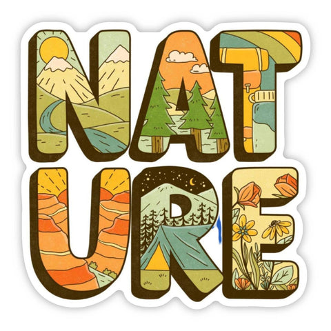NATURE Large Sticker