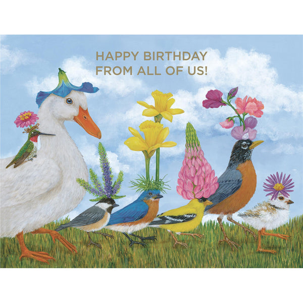 Happy Birthday From All Of Us Card