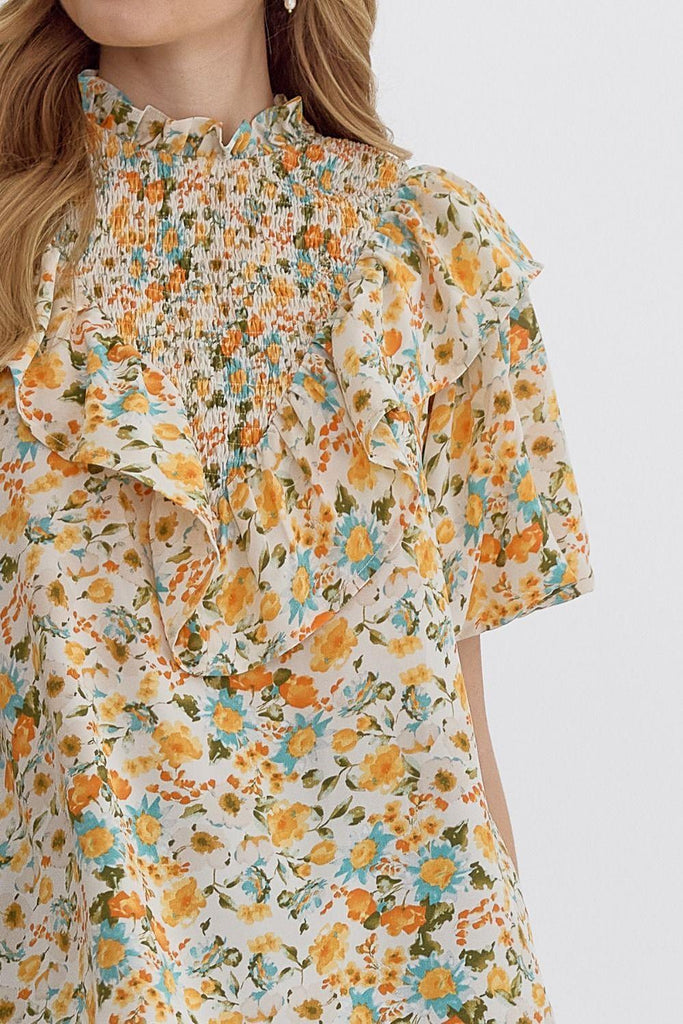 Saffron Blume Blouse