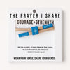 Courage + Strength Share Bracelet