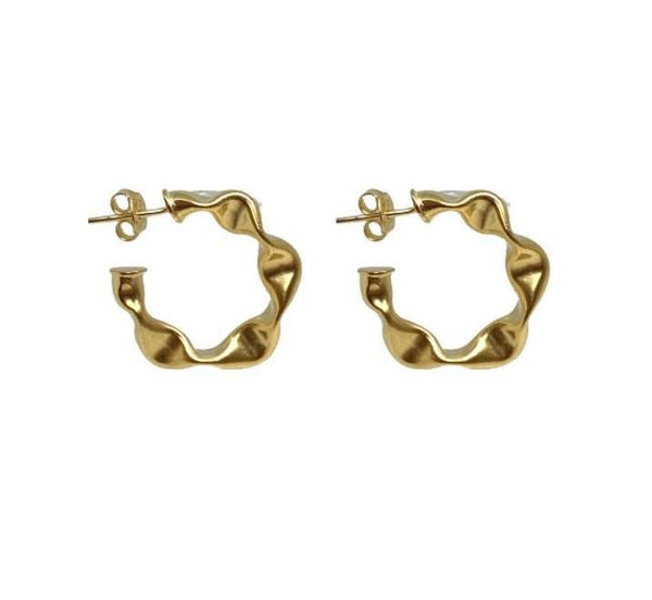 Machadinho Hoop Earring 18K