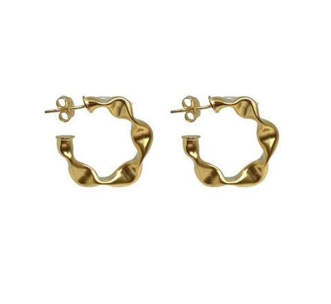 Machadinho Hoop Earring 18K