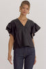 Leather Chi Blouse