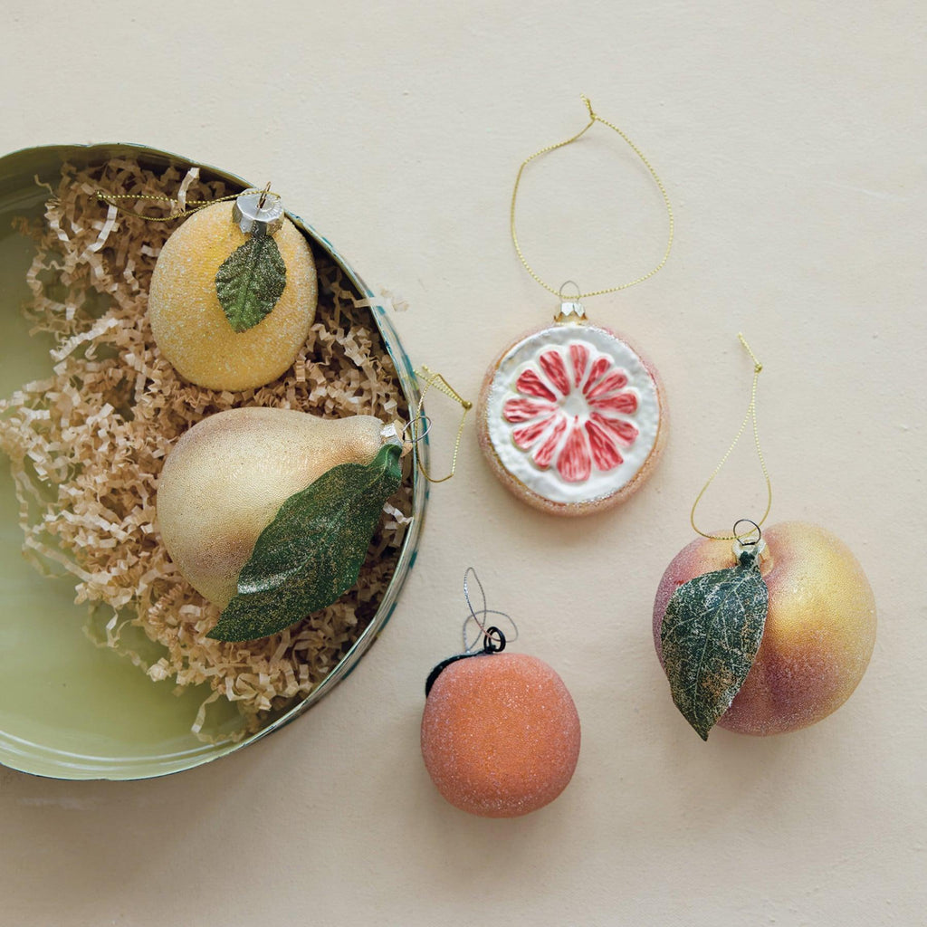 Lemon Sparkle Ornament
