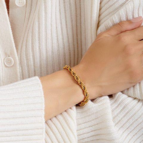 Reine Waterproof Gold Bracelet