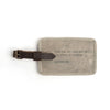 Leather Luggage Tag