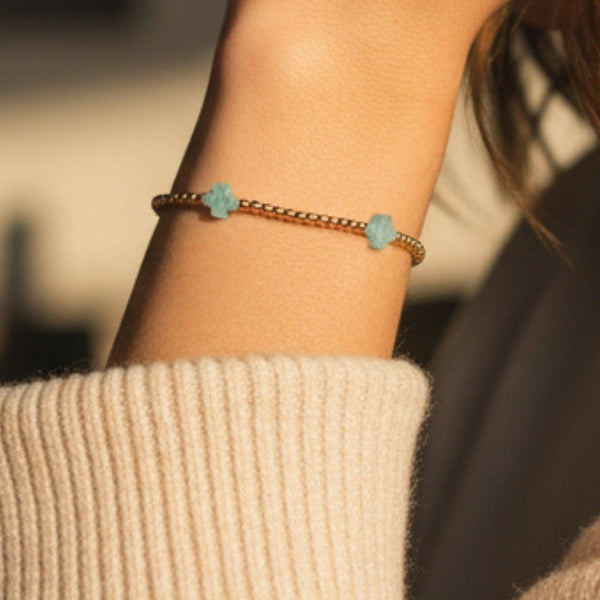 Gem Faith over Fear Bracelet