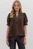 Mousse Embroidered Blouse
