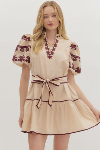 Alice Crimson Dress