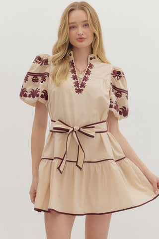 Alice Crimson Dress