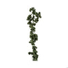 Flocked Berry Green Garland