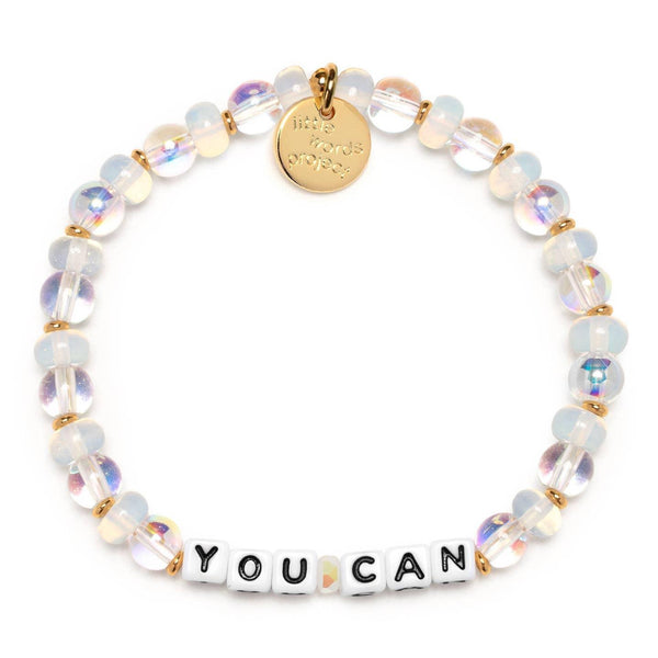 You Can Clear Bracelet