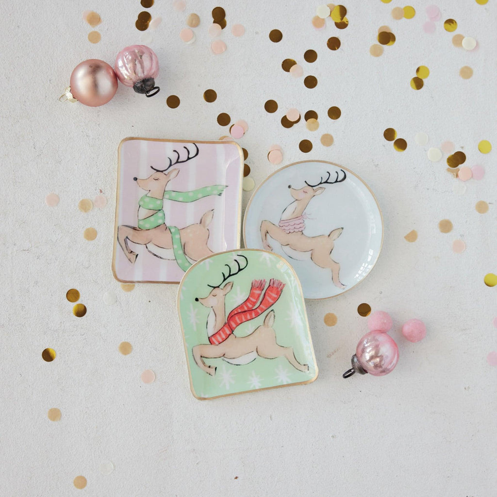 Deer Motif Dish