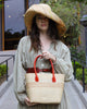 Raja Straw Basket Bag