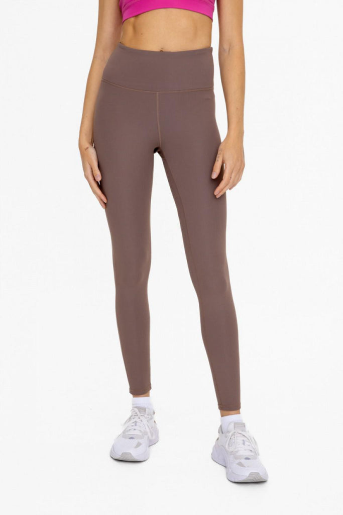 Taupe High-Waisted Leggings – Blume Organics