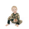 Classic Camo Bamboo Footie Romper