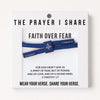Faith over Fear Share Bracelet