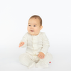 love lines tofu organic cotton pointelle magnetic footie