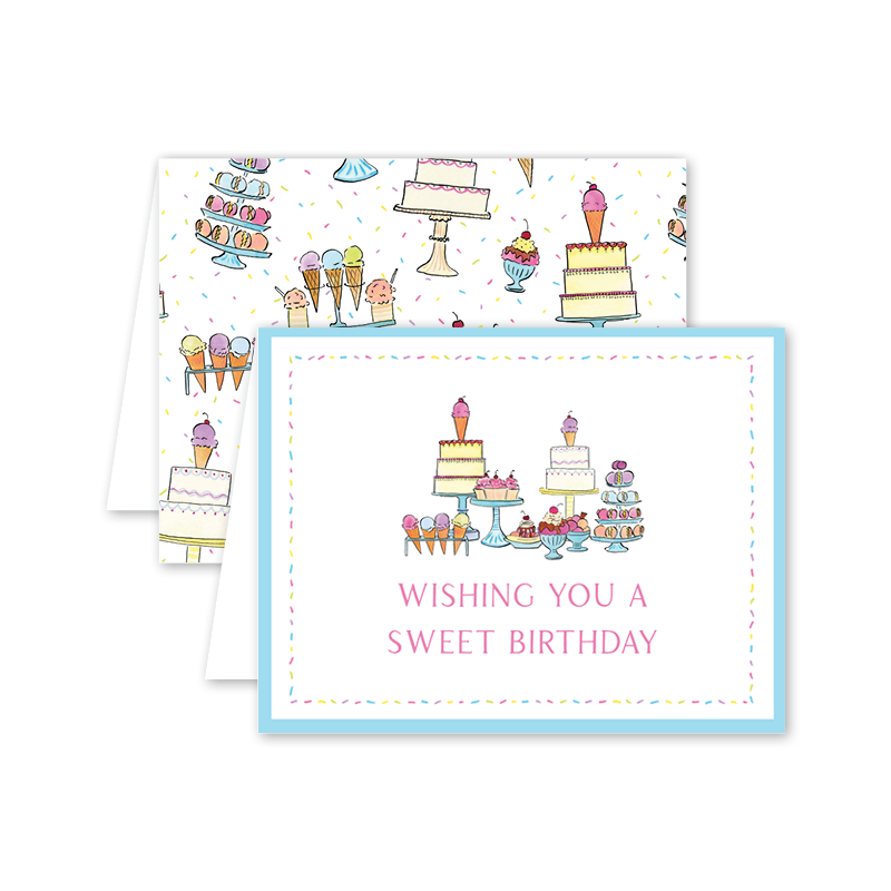 Sweets Shop Birthday Card