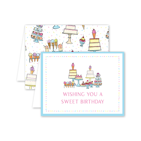 Sweets Shop Birthday Card