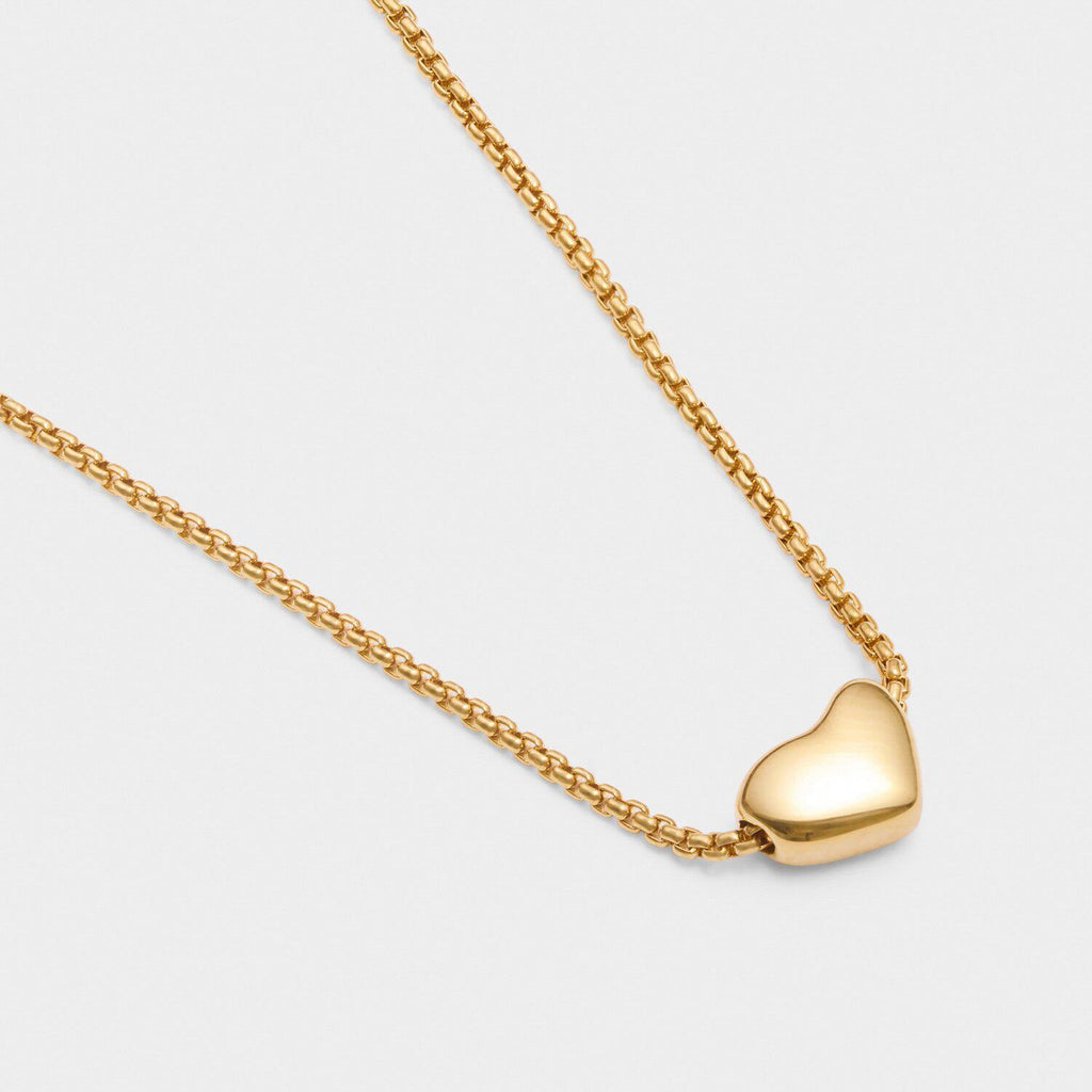 Heart of Gold Waterproof Necklace