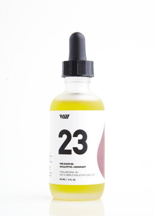 23 Eucalyptus and Rosemary Natural Pre Shave Oil