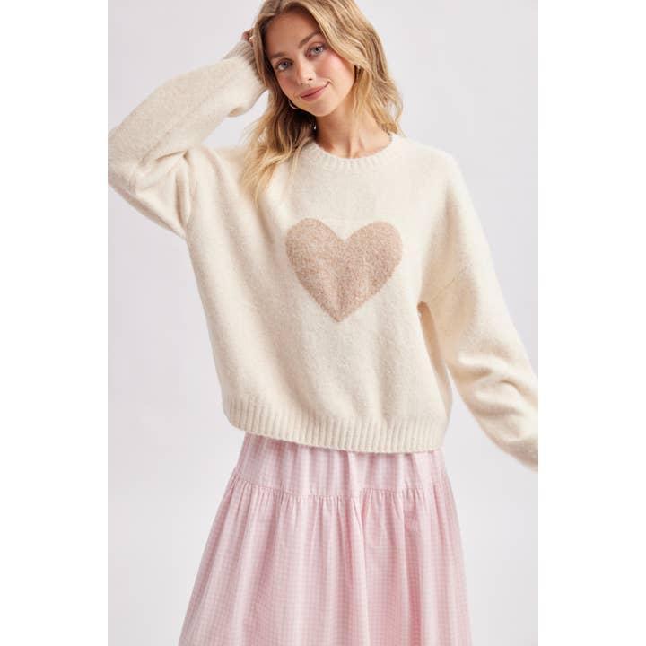 Amore Ecru Sweater