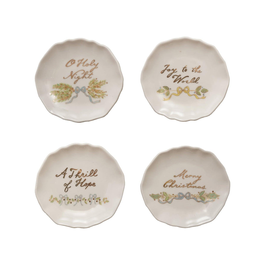Gold Holiday Dish