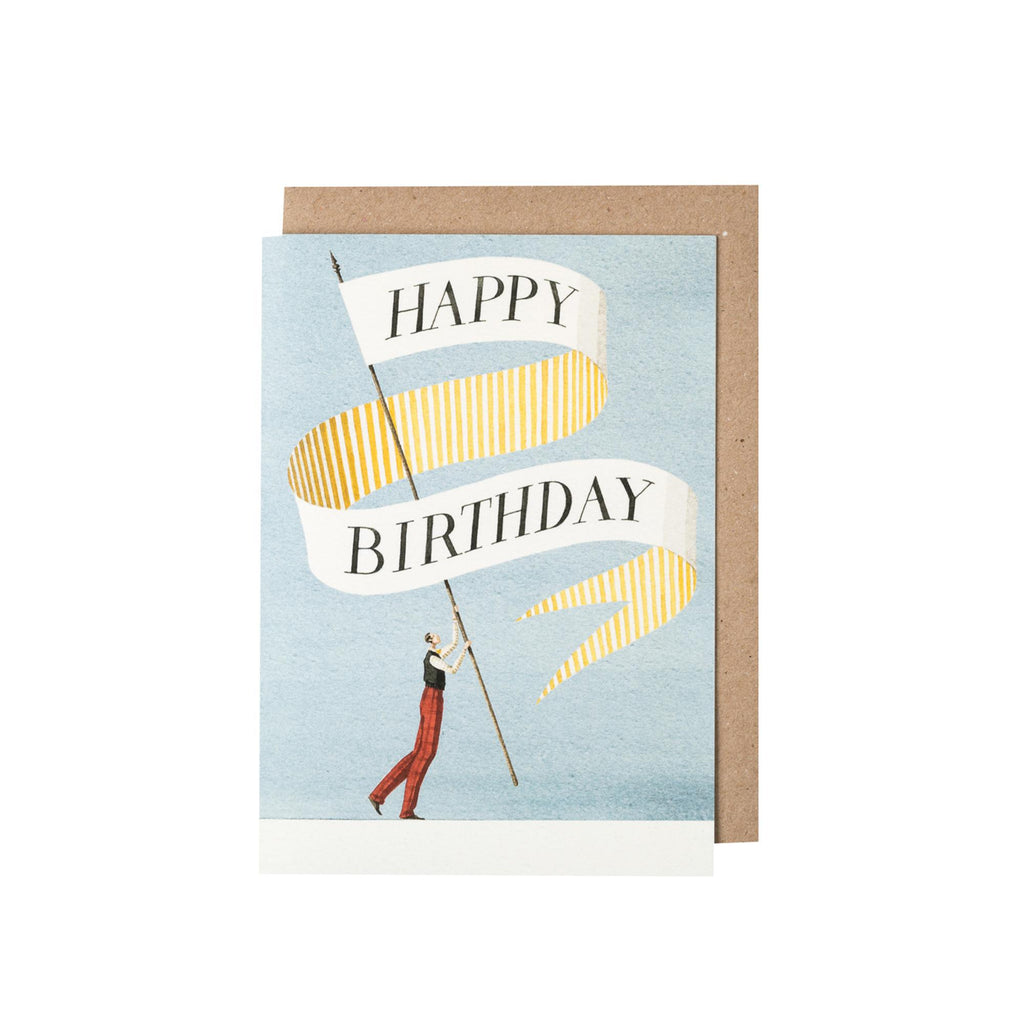 Happy Birthday Gentleman Greeting Card