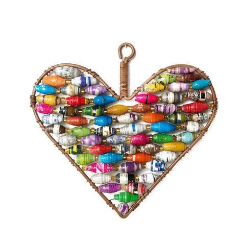 Heart Bead Ornament
