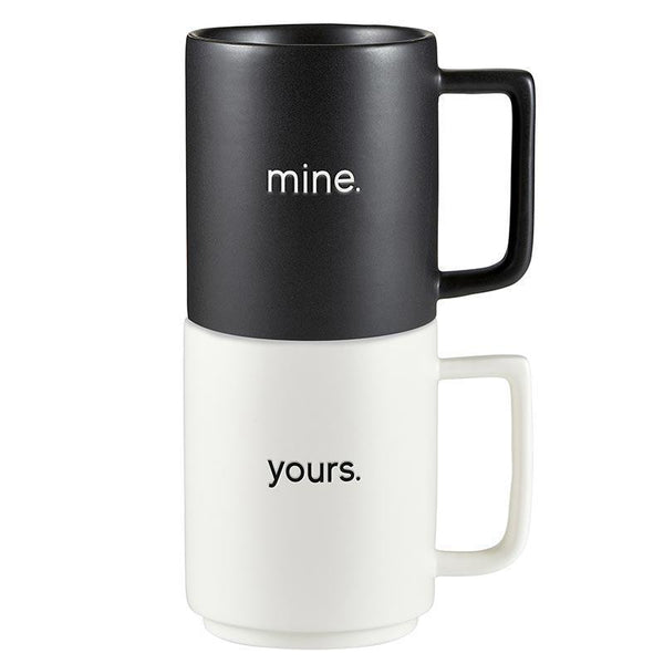 Matte Stackable Mug Set